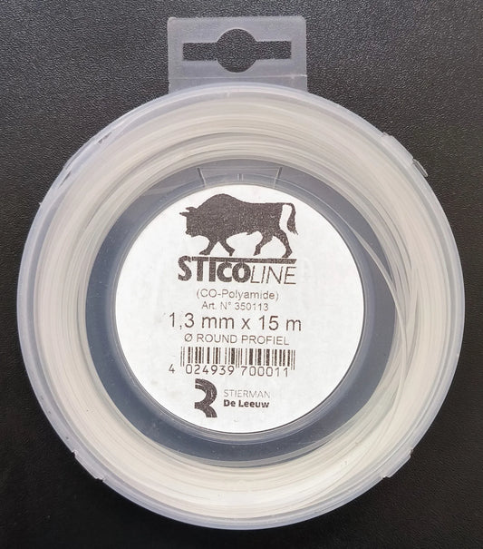 Sticoline Maaidraad / Trimmerdraad - Rond - 1,3mm x 15m