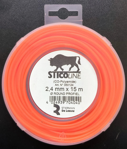 Sticoline Maaidraad / Trimmerdraad - Rond - 2,4mm x 15m