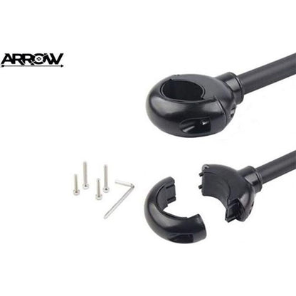 Arrow Fietsspiegel – Verstelbaar – Stuurbevestiging 22,2mm – Zwart